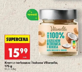 Vitanella krem z nerkowca i kokosa