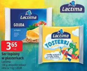 Ser topiony w plasterkach Gouda Lactima