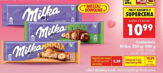 Czekolady Milka