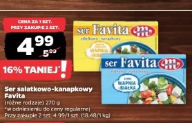 Ser sałatkowo-kanapkowy Favita