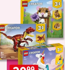 Uroczy chomik z kwiatkiem 3w1 31376/Magiczny jednorożec 31140