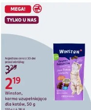 Winston, karma uzupełniająca dla kotów