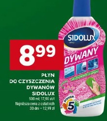 Płyn do czyszczenia dywanów Sidolux
