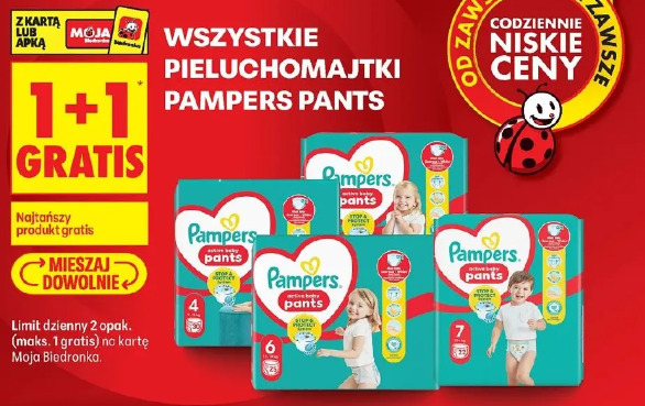 Pampers Pants pieluchomajtki