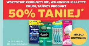 Wszystkie produkty Bic, Wilkinson i Gillette