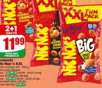 Orzeszki Nic Nac's XXL Lorenz