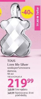 Tous Love Me Silver woda perfumowana damska
