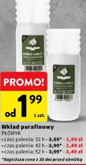 Wkład parafinowy Płomyk