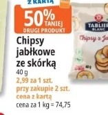 Chipsy jabłkowe ze skórką Tablier Blanc