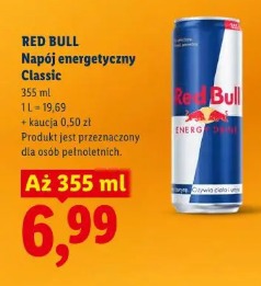 Red Bull Napój energetyczny Classic