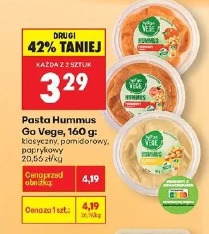 Pasta Hummus Go Vege