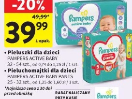 Pieluszki dla dzieci Pampers Active Baby