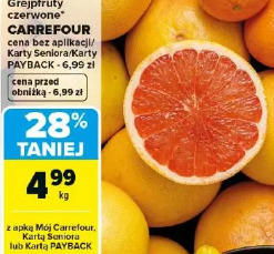 Grejpfruty czerwone CARREFOUR