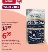 For Your Beauty, chusta bandanka