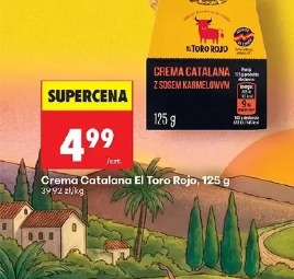 Crema Catalana El Toro Rojo