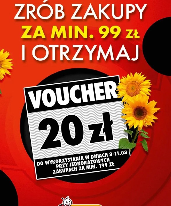Voucher za zakupy za min. 99 zł