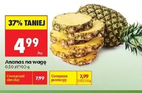 Ananas na wagę