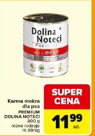 Karma mokra dla psa Premium Dolina Noteci