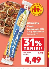 Henglein Ciasto francuskie XXL