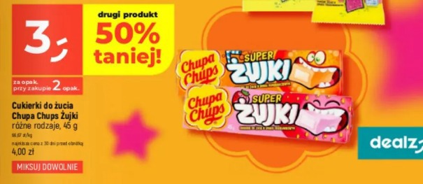Cukierki do żucia Chupa Chups Żujki