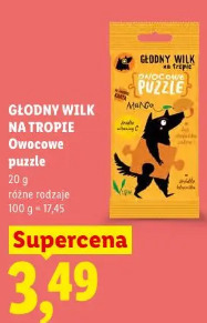 Głodny Wilk Na Tropie Owocowe puzzle