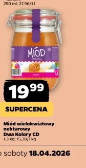 Miód wielokwiatowy nektarowy Dwa Kolory CD