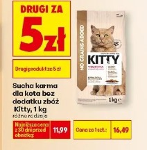 Sucha karma dla kota bez dodatku zbóż Kitty