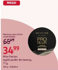 Max Factor, sypki puder do twarzy