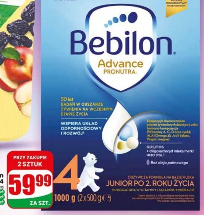 Mleko Bebilon Advance 2, 3, 4