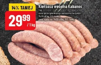 Kiełbasa weselna Kabanos
