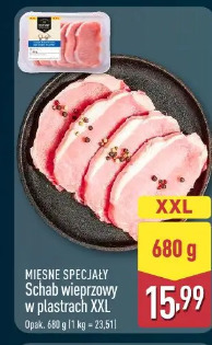 Mięsne Specjały Schab wieprzowy w plastrach XXL