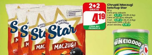 Chrupki Maczugi ketchup Star