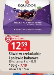 Śliwki w czekoladzie i polewie kakaowej