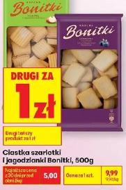Ciastka szarlotki i jagodzianki Bonitki