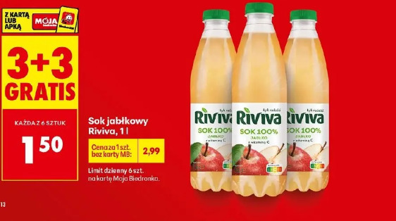 Sok jabłkowy Riviva