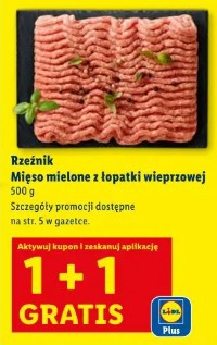 Rzeźnik Mięso mielone z łopatki wieprzowej