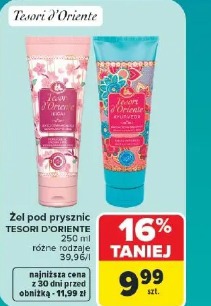 Tesori d'Oriente żel pod prysznic