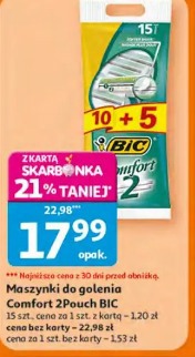 Maszynki do golenia Comfort 2 Pouch BIC