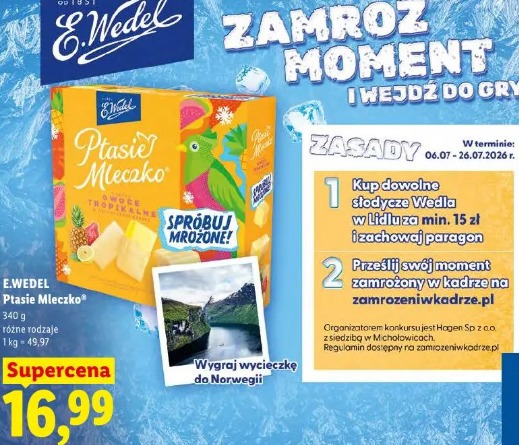 E.Wedel Ptasie Mleczko