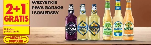 Wszystkie piwa Garage i Somersby