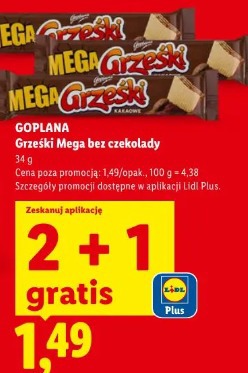 Goplana Grześki Mega bez czekolady
