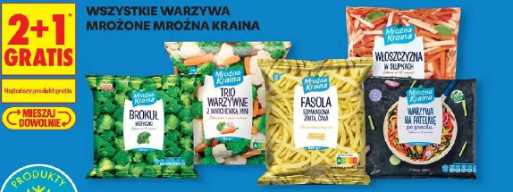 Wszystkie warzywa mrożone Mrożna Kraina