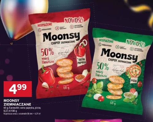 Moonsy chipsy ziemniaczane