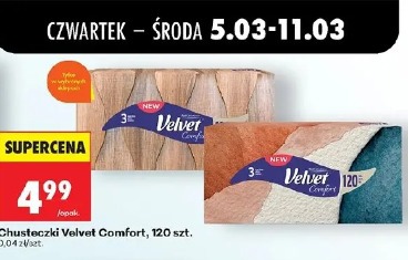 Chusteczki Velvet Comfort