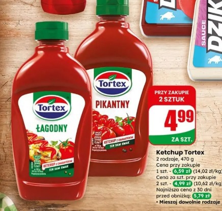 Ketchup Tortex pikantny