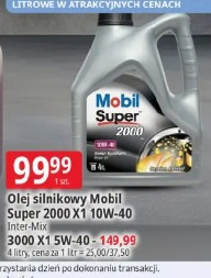 Olej silnikowy Mobil Super 2000 X1 10W-40 Inter-Mix