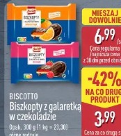 Biscotto Biszkopty z galaretką w czekoladzie