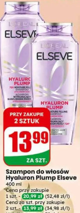 Szampon do włosów Hyaluron Plump Elseve