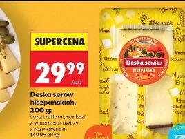 Deska serów hiszpańskich