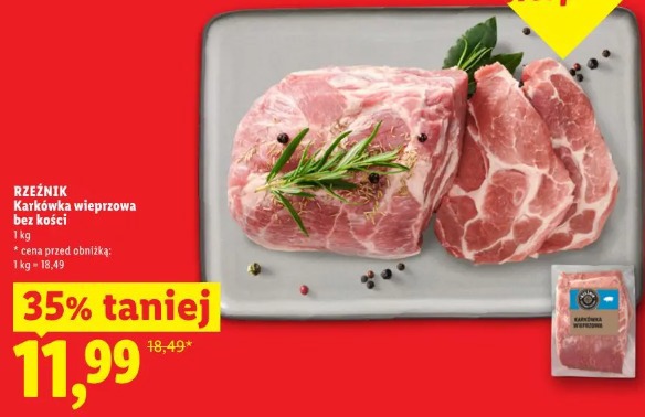 Rzeźnik Karkówka wieprzowa bez kości